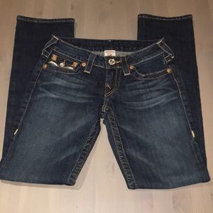 True Religion sz 25 Jeans dark denim